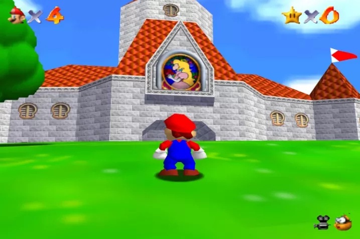 Mario 64 Dans Le Geyser Un remake de Super Mario 64 en HD podría llegar a Linux
