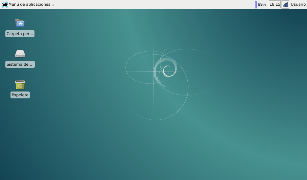 Como-se-ve-por-defecto-Debian-8-Jessie-con-XFCE